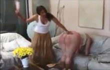 Indian hoe spanking her maid
